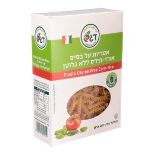דגש – פסטה פוזילי מאורז ותירס, ללא גלוטן