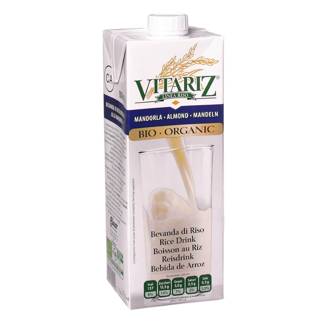 Vitariz – משקה שקדים ואורז אורגני