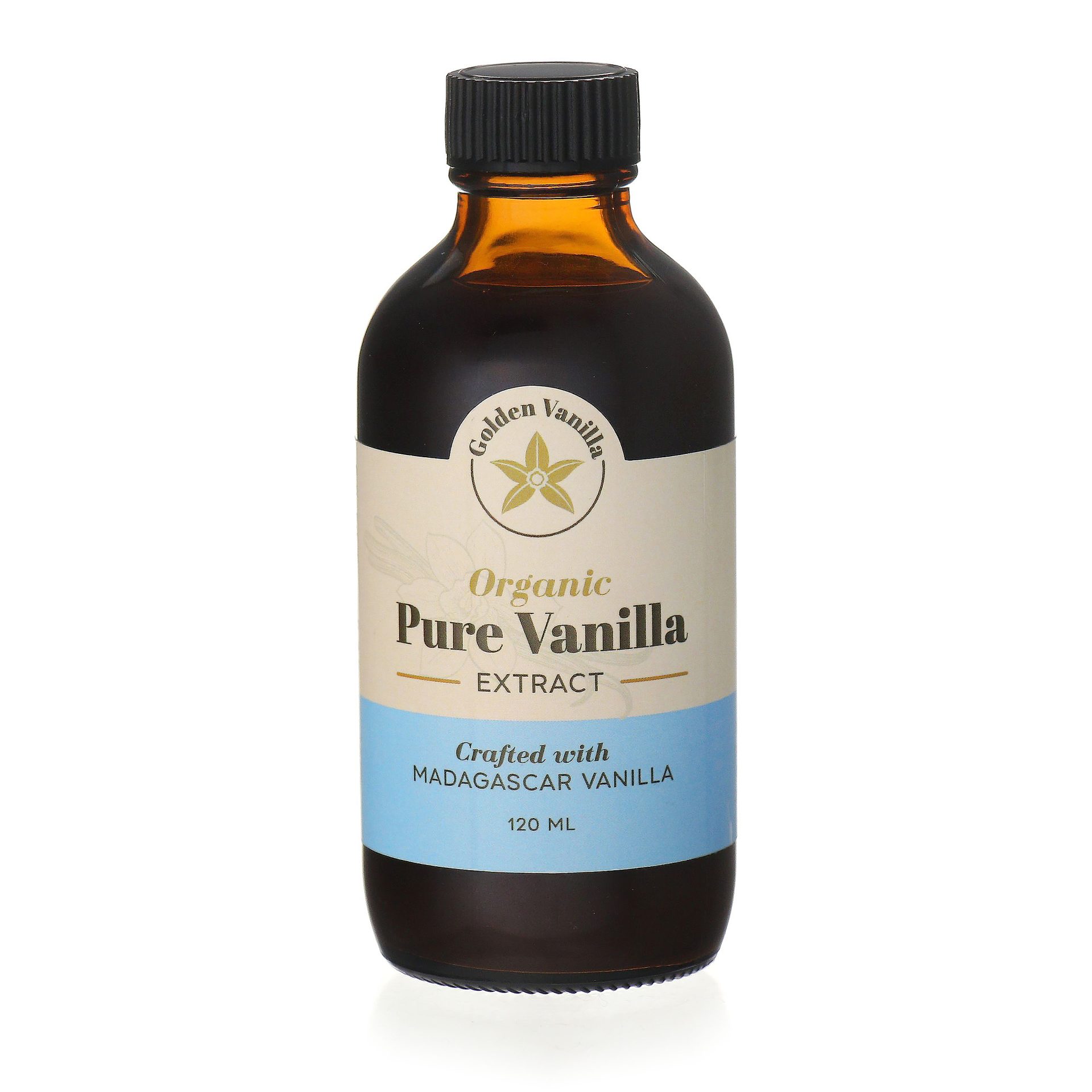 Golden Vanilla – תמצית וניל בורבון טהורה אורגנית