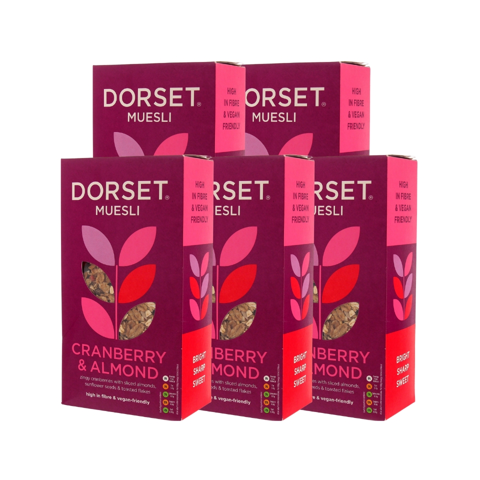 Dorset Muesli - חמוציות ושקדים