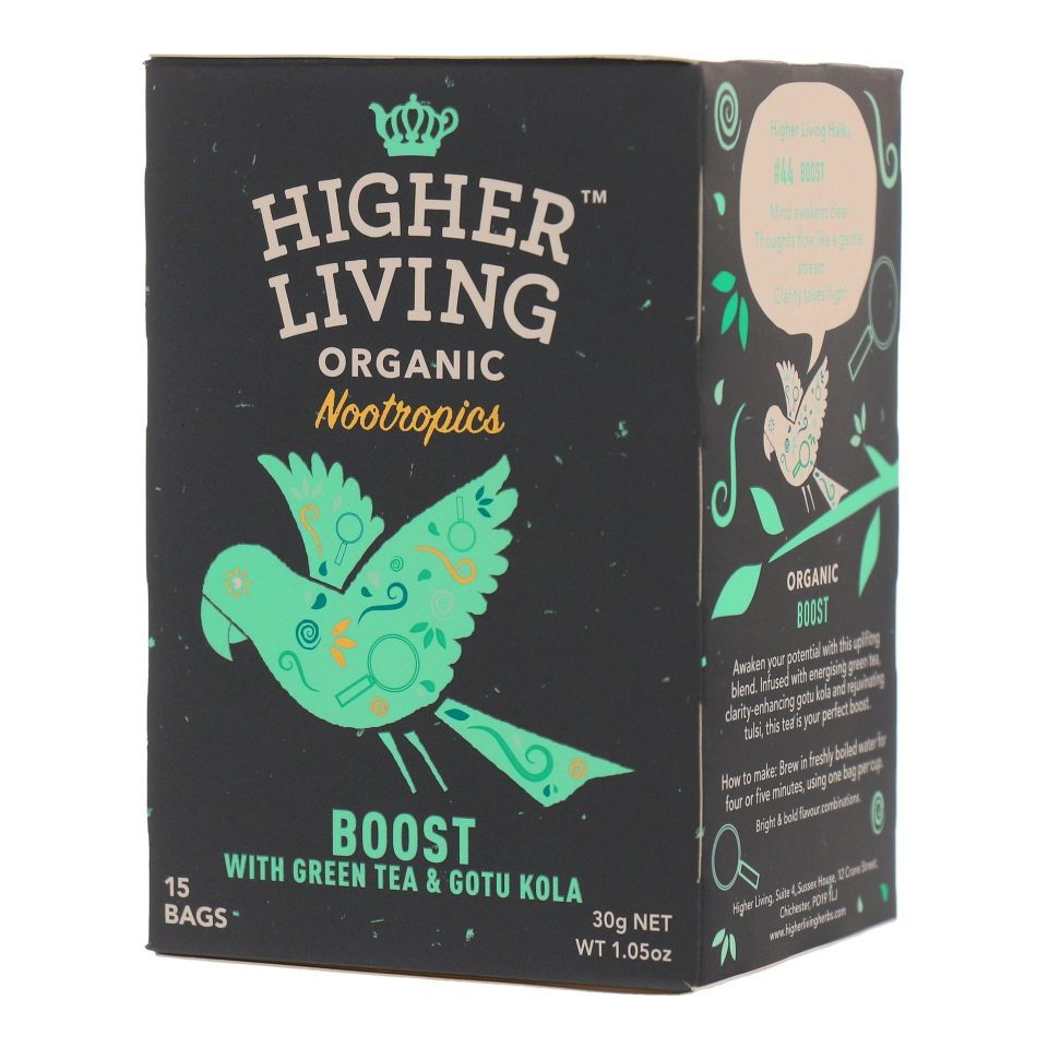 Higher Living | חליטת Boost אורגנית