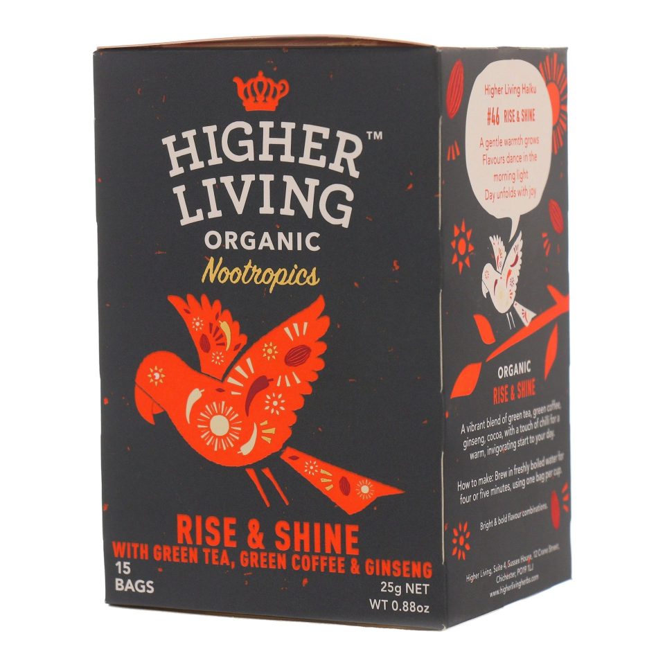 Higher Living | חליטת “Rise & Shine” אורגנית