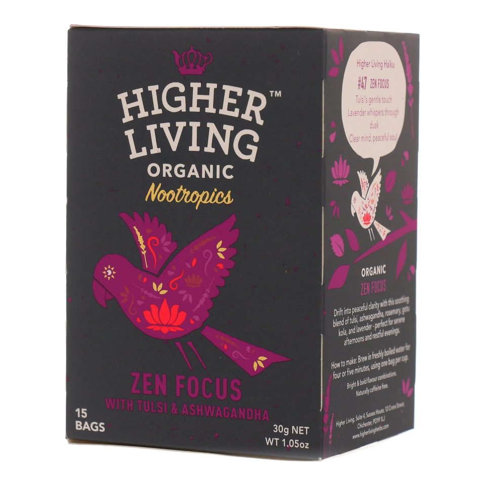 Higher Living | חליטת “Zen Focus” אורגנית